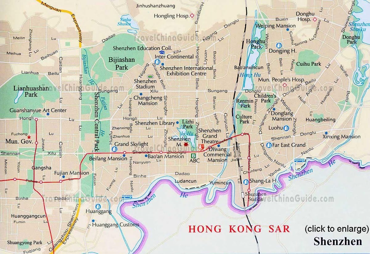 Shenzhen, guangdong, Cina peta